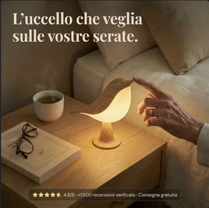 Lampada Decorativa Uccello Luminosa | LUMENVOLO - 2